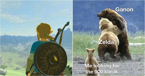Stronger, golden versions of enemies are also introduced. . Zelda breath of the wild memes